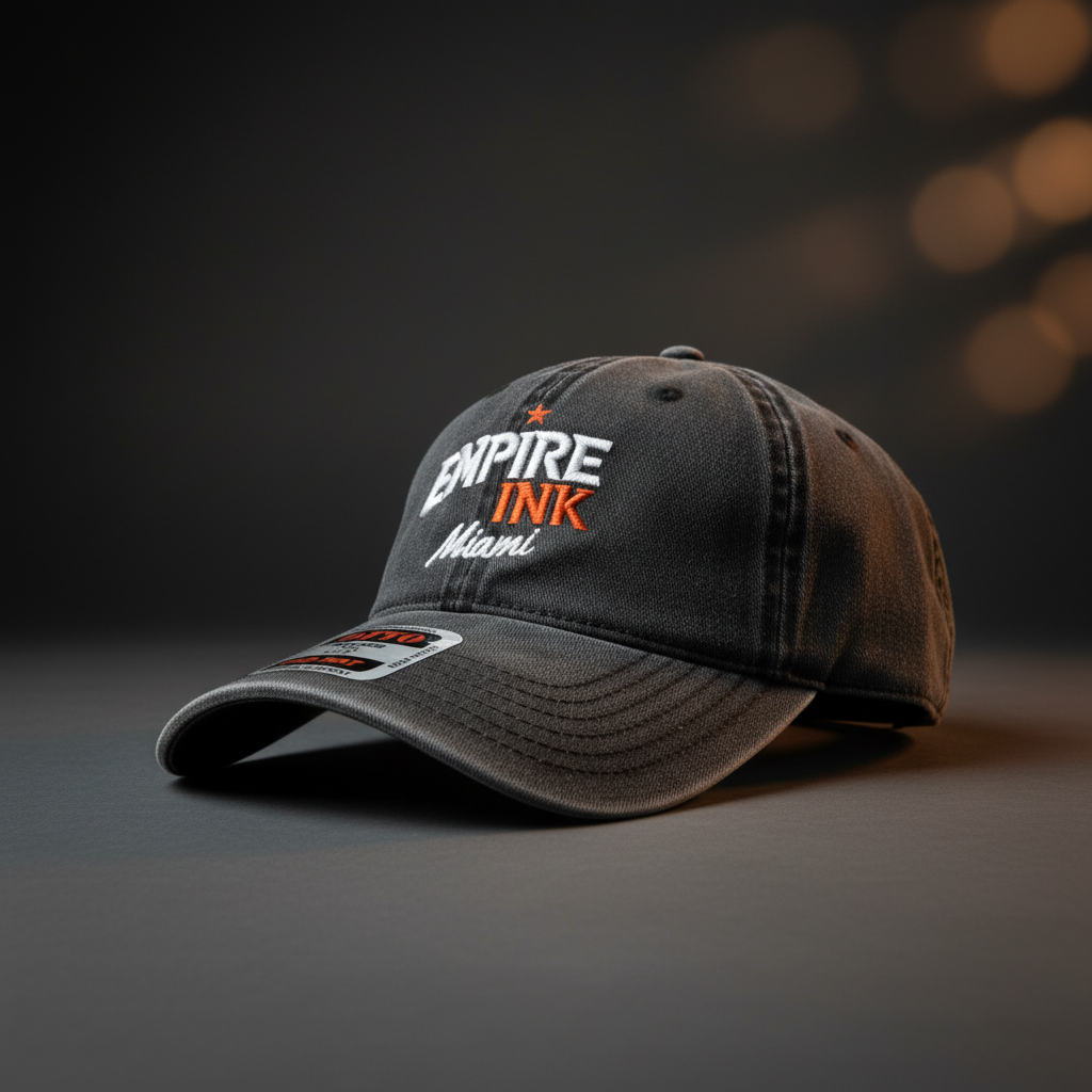 Washed Dad Hat - Gray Dark