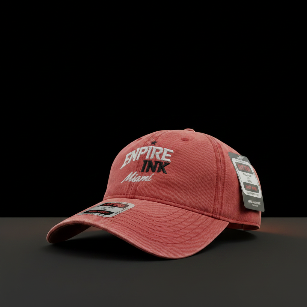 Washed Dad Hat - Orange