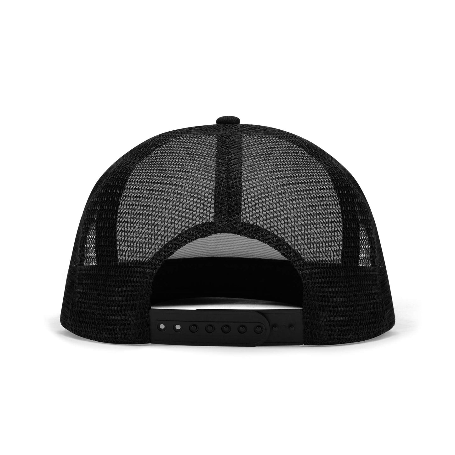 Mesh breathable snap-back hat tattoo style!
