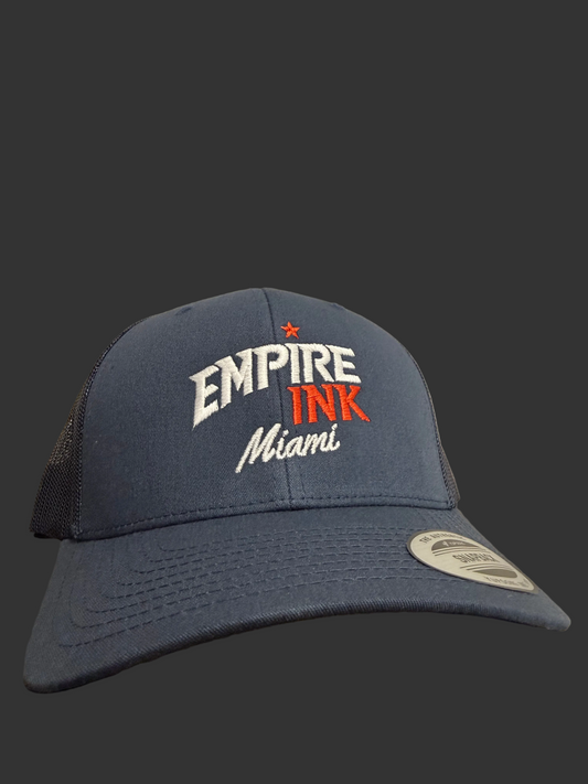 Blue Cap Classic back with maya